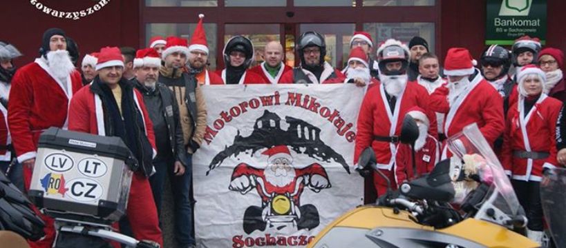 Motorowi Mikołaje 2015 - VIII edycja akcji charytatywnej Stowarzyszenia Motocykliści Sochaczewa