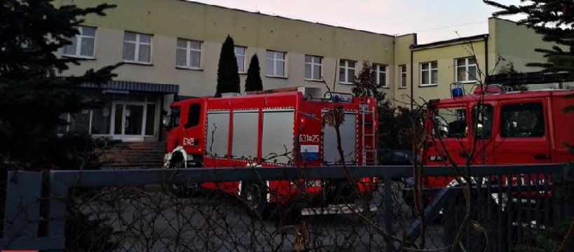Pożar w sochaczewskim szpitalu psychiatrycznym