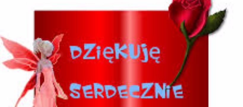 Podziękowania od Natalii Winnickiej i jej rodziców