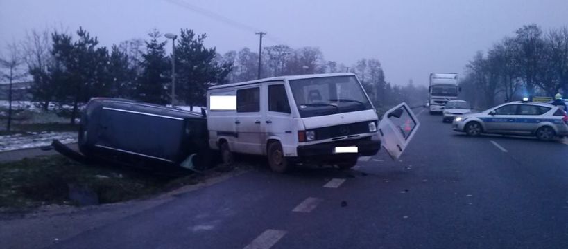 Wypadek w Chrzczanach