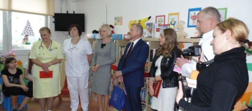 Biblioteka Małego Pacjenta jest już w sochaczewskim szpitalu!