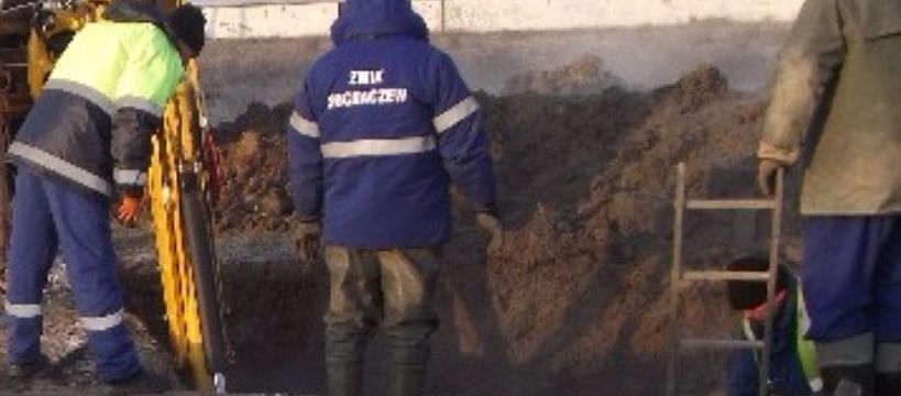 Awaria sieci wodociągowej na Pokoju