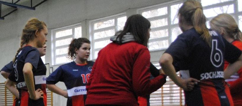 Zawody piłki ręcznej dziewcząt