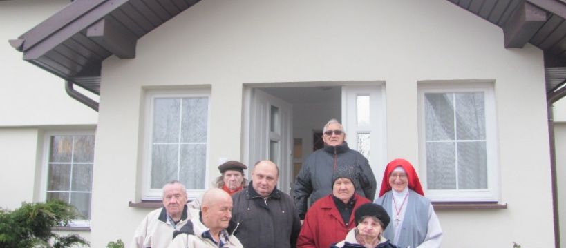 Wyjazd mieszkańców DPS do Wspólnoty Sióstr Służebnic Bożego Miłosierdzia do Rybna w dniu 18 lutego