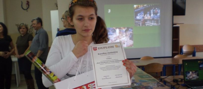 I nagroda w Powiatowym Konkursie Fotograficznym pod tytułem: „Boże Narodzenie w Twoim obiekt