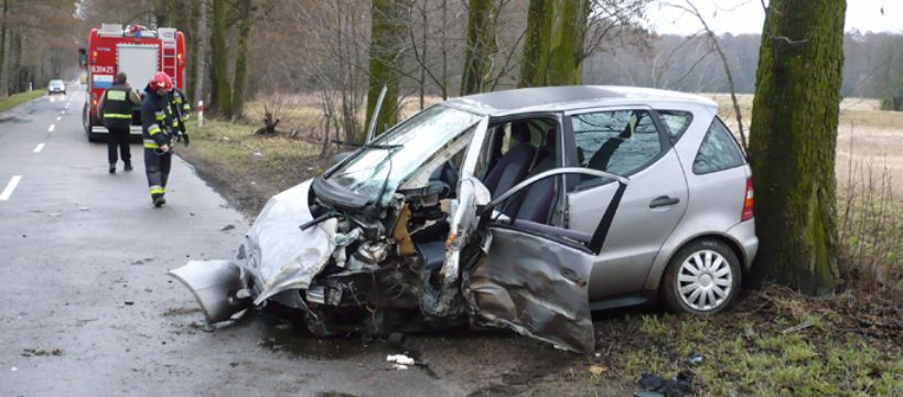 Wypadek w Ładach gmina Iłów