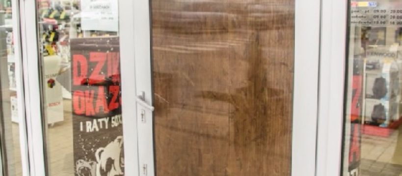 Włamanie do sklepu: komunikat KPP