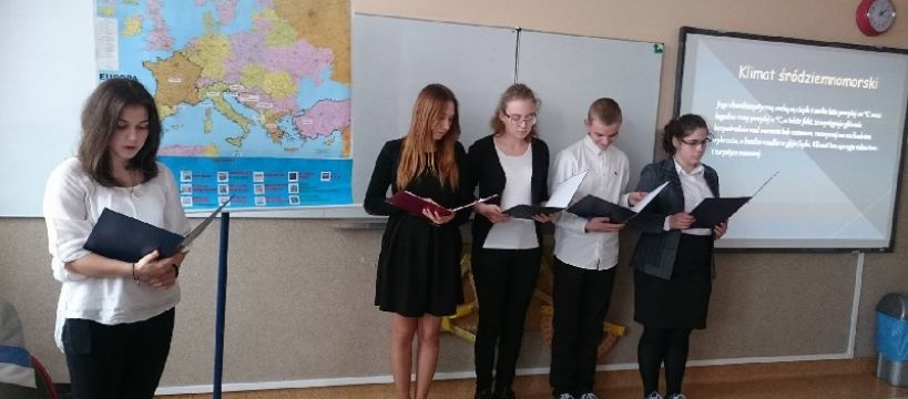 Dlaczego tysiące turystów co roku odwiedza kraje śródziemnomorskie Europy?- Projekt gimnazjalny