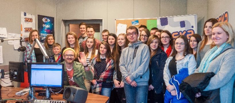 Radiowa przygoda uczniów Ogrodnika
