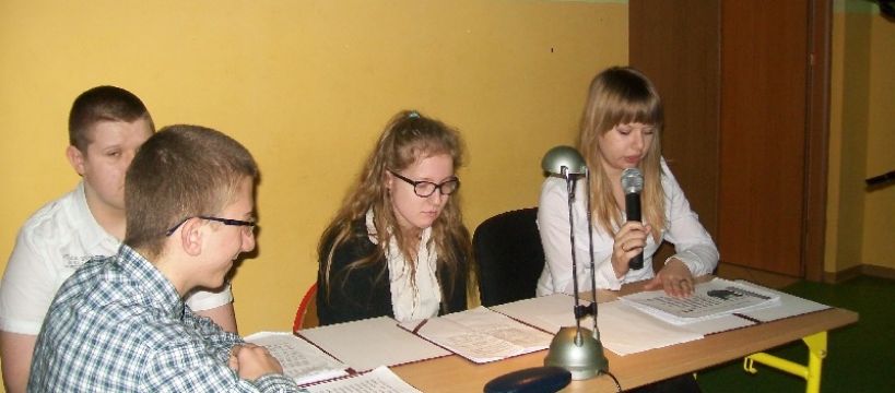 Projekt gimnazjalny w ZSS Erminowie