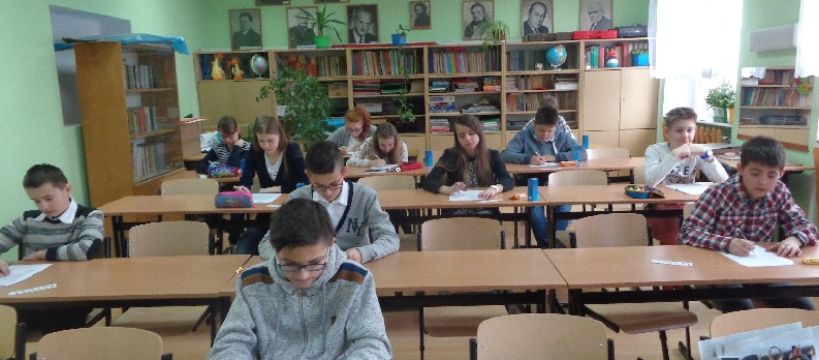 Konkurs z języka angielskiego - 16.04.2016