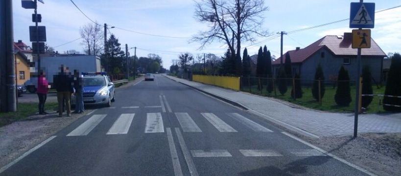 Wypadek w Giżycach: Potrącił 9-letnią dziewczynkę na pasach