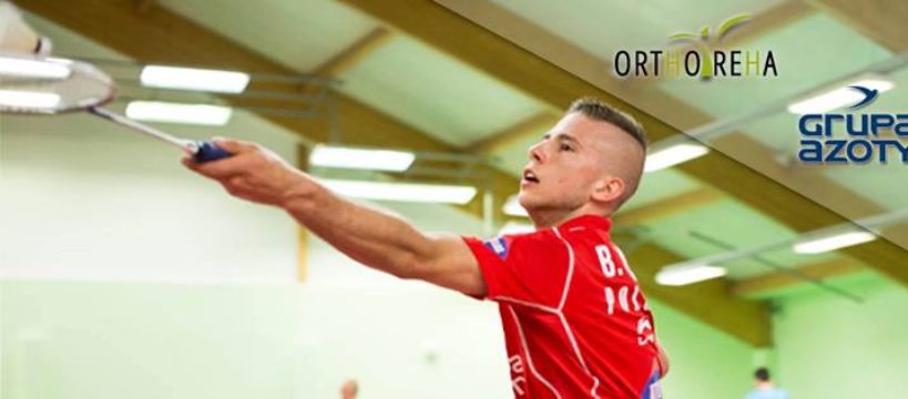Paraolimpijczyk Bartłomiej Mróz na zakończenie III Sezonu Ligi Badmintona