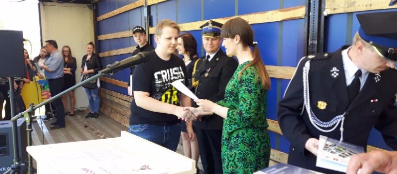Zwycięstwo w Gminnym Konkursie Wiedzy Pożarniczej
