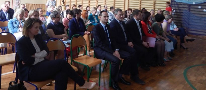 Kronikarz brochowski na Powiatowym święcie bibliotekarza w Śladowie