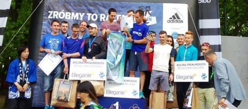Aktywny w srebrnej sztafecie ekiden