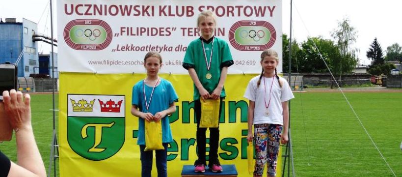 Wyniki Teresińskiego Mityngu Lekkoatletycznego dla Dzieci