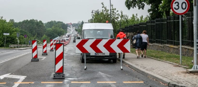Ruch wahadłowy na moście od wtorku 31 maja: rusza remont