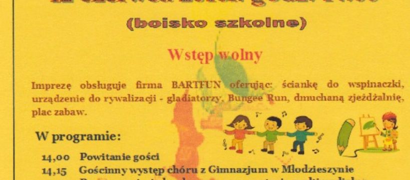 Rodzinny Dzień Dziecka 12 czerwca 2016 r.