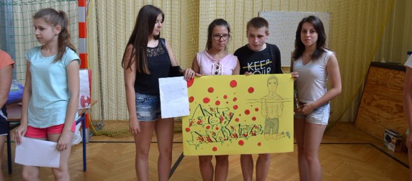 Festyn z okazji Dnia Dziecka w naszej szkole