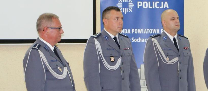 Pożegnanie Komendanta Powiatowego Policji w Sochaczewie