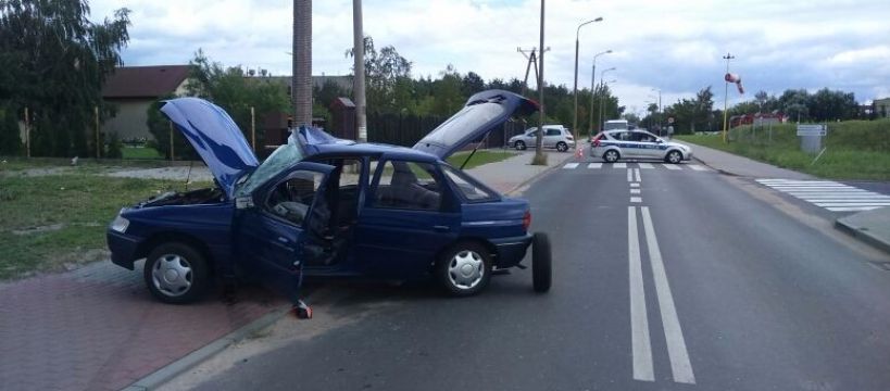Wypadek na Batalionów Chłopskich.