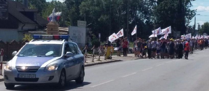 Pielgrzymi na terenie powiatu sochaczewskiego