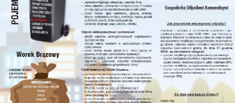 Nowa segregacja odpadów
