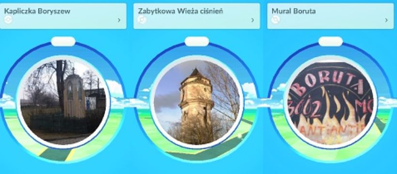 Lure Module na parowozie, Matka Boska w PokeStopie