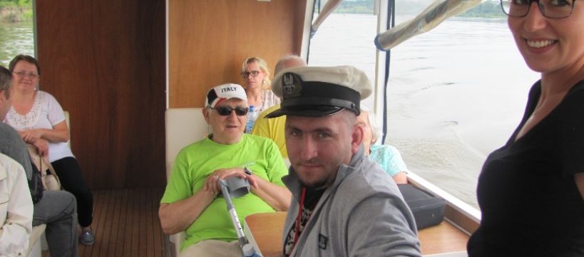 Tramwajem wodnym w piękny rejs