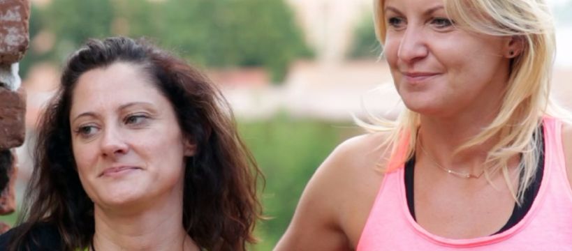 Ewa Osińska i Magda Brażuk oraz Zumba na wzgórzu zamkowym 2016