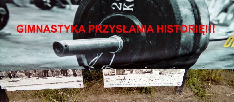 Gimnastyka przysłania historię