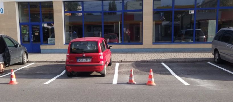 Parkowanie na Pokoju tylko dla szczupłych - interwencja
