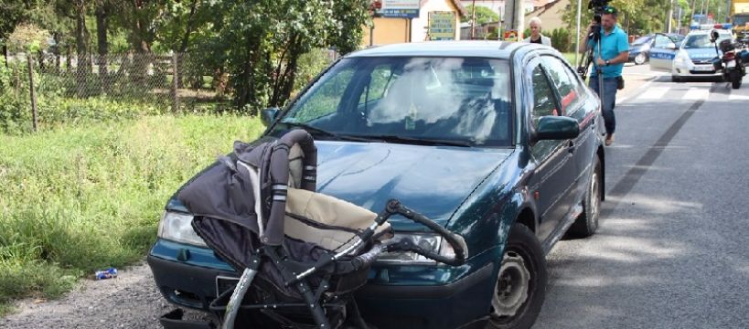 Tragedia na przejściu w Giżycach: niemowlę w ciężkim stanie
