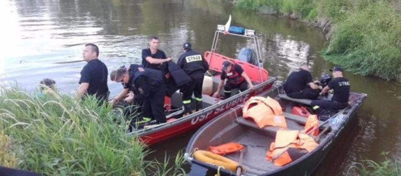 Dramat na Wiśle w powiecie sochaczewskim – uratował syna, ale sam zaginął