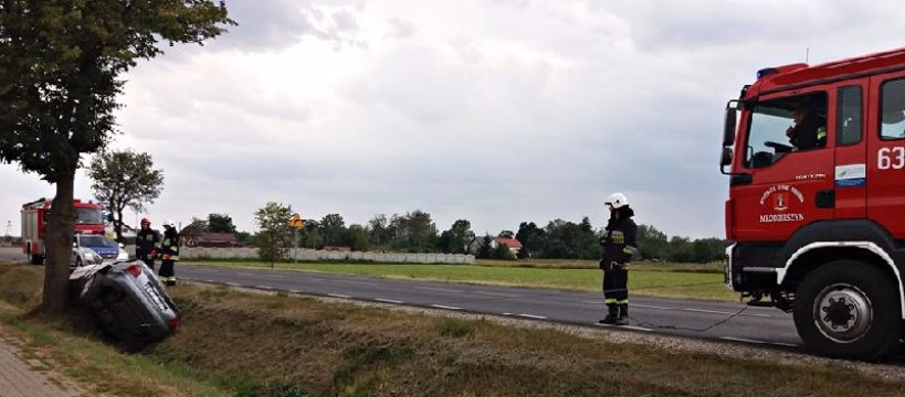 Groźnie, ale na szczęście bez ofiar na krajowej 50