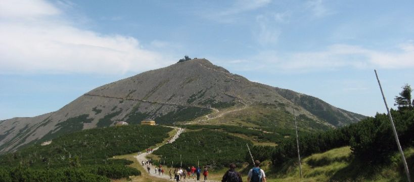 Z bilioteką w Karkonosze