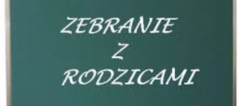 Zebranie z rodzicami w ZSS Erminowie