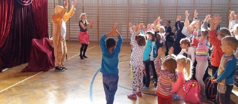 Teatr Kurtyna gościł w naszej szkole