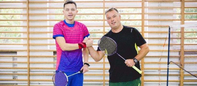 Badmintonowe zmagania o puchar radia Sochaczew