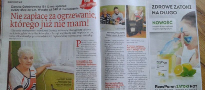 Zapłacą za ogrzewanie, choć go nie mają !