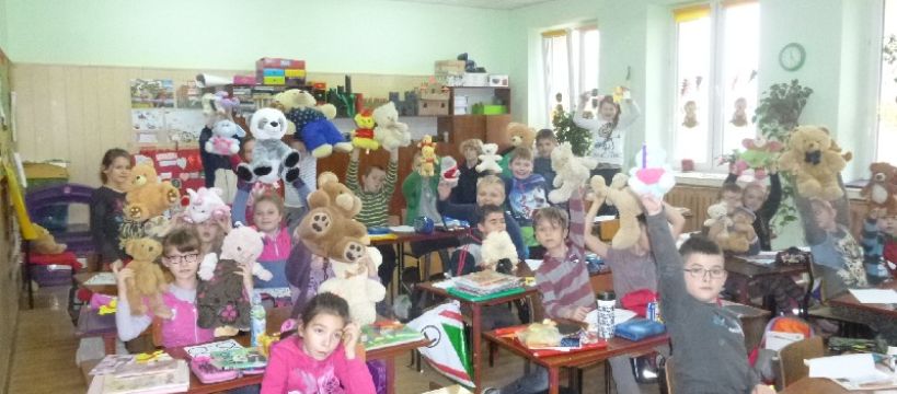 Światowy Dzień Pluszowego w klasie trzeciej