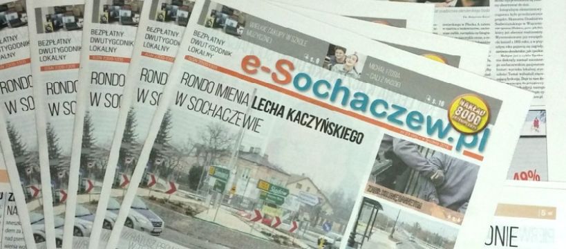 Gazeta e-Sochaczew.pl w nowej odsłonie: SONDA