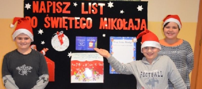 Konkurs "List do Mikołaja" w ZSS Erminowie