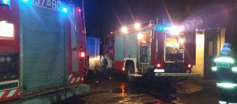Pożar w Brzozowie: zwierzęta spłonęły żywcem