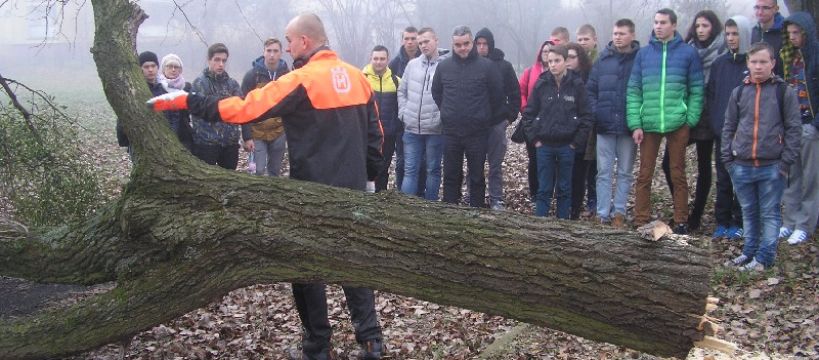 Spotkanie z Husqvarną w Zespole Szkół RCKU