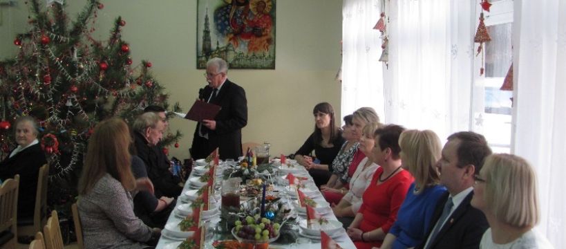 Wigilia w Domu Pomocy Społecznej