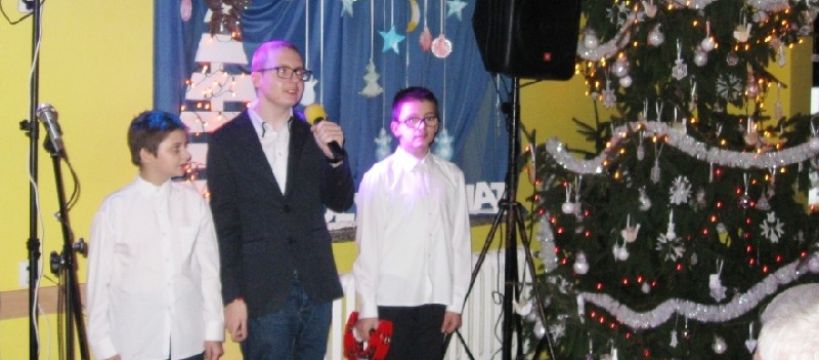 Wspólne kolędowanie w ŚDS
