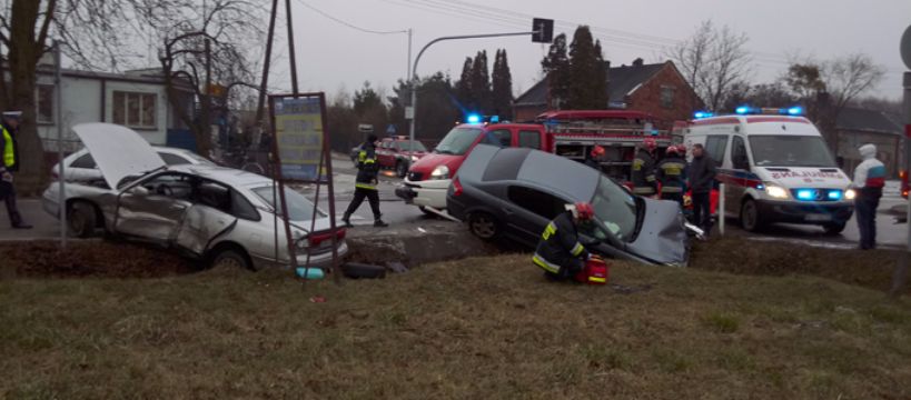 Potrójne zderzenie w Żukowie