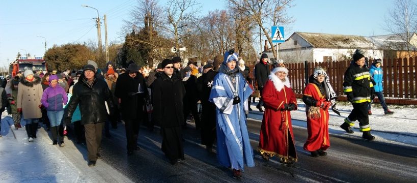 I Gminny Orszak Trzech Króli w Brochowie za nami